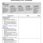 9 Employee Evaluation Form Examples PDF Examples