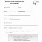 90 Day Probationary Period Form Unique Free 10 Sample Employee