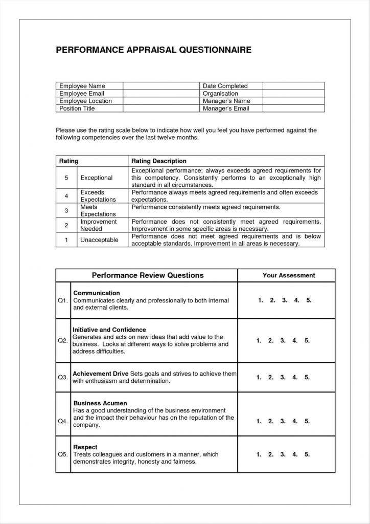 Ads responsive txt One Page Employee Evaluation Form Awesome Monthly 