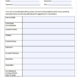 Blank Evaluation Form Template 1 TEMPLATES EXAMPLE TEMPLATES