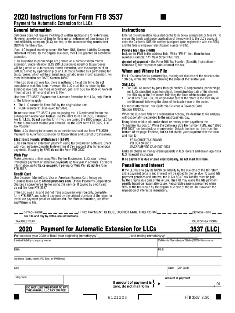 CA FTB 3537 2020 2022 Fill Out Tax Template Online US Legal Forms