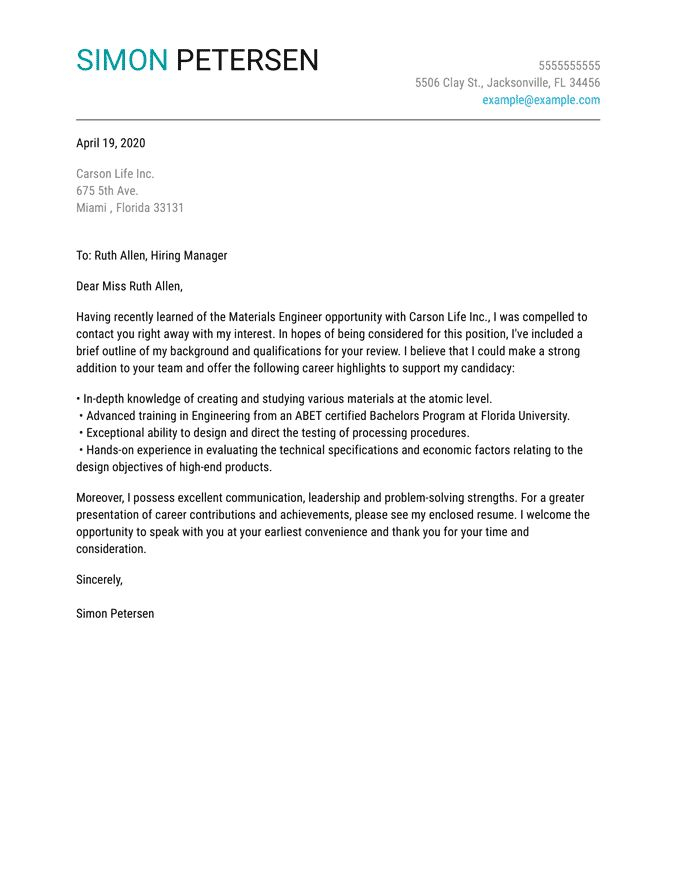 Cover Letter Samples Find Your Industry Job Cover Letter Examples 