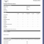 Editable 70 Free Employee Performance Review Templates Word Pdf New