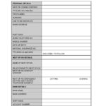 Employee Information Form 31 Examples In Word PDF Examples