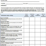 Employee Review Form And How You Get To Use It For Yours And Employees