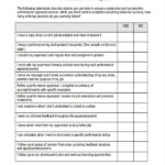 Employee Self Evaluation Examples Templatesz234