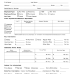 Employee Setup Form Business Online Payroll 2020 2022 Fill And Sign