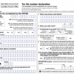 Employee Tax File Number Form 2022 Employeeform