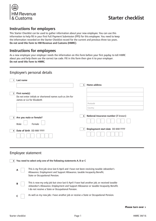 Fill Free Fillable HM Revenue Customs PDF Forms