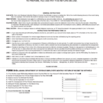 Fillable Form A 6 Alabama Department Of Revenue Employer S Monthly