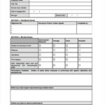 FREE 11 Probation Review Forms In PDF Ms Word