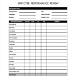 FREE 20 Sample Employee Review Forms In PDF MS Word