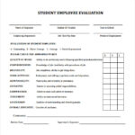 FREE 41 Sample Employee Evaluation Forms In PDF