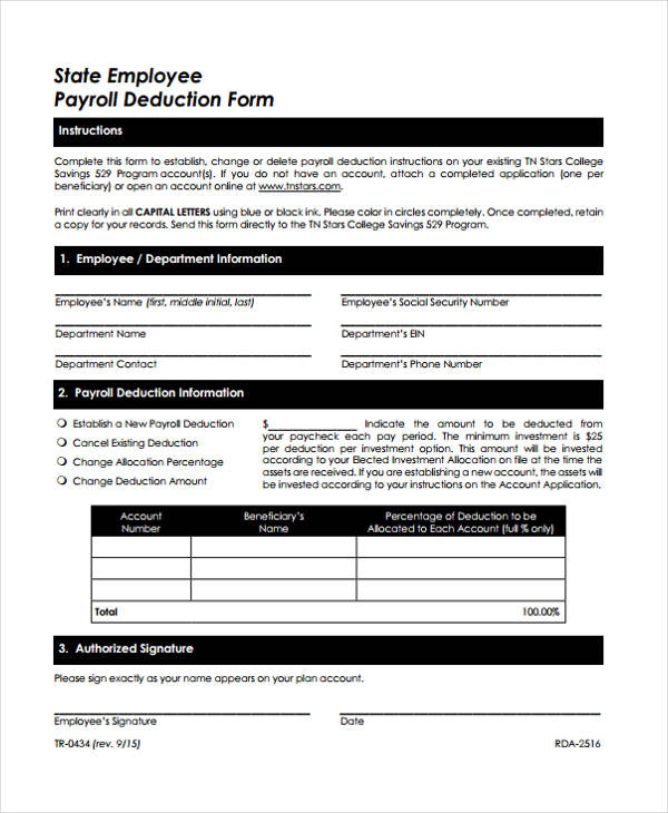 FREE 42 Sample Payroll Forms In PDF Excel MS Word