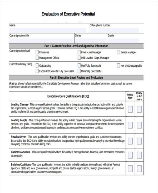 FREE 7 Customer Evaluation Forms In PDF MS Word