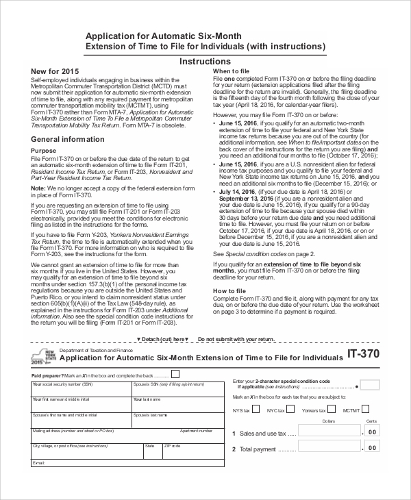 FREE 7 Sample Federal Tax Forms In PDF