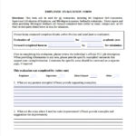 FREE 9 Employee Evaluation Forms In PDF