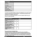 FREE 9 Employee Health Forms In PDF Ms Word