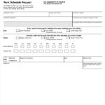 FREE 9 Sample Work Request Forms In MS Word PDF