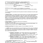 Free New York Employment Contract Templates PDF Word EForms