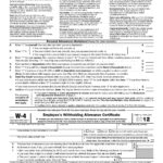 Illinois W 4 2020 Printable 2022 W4 Form