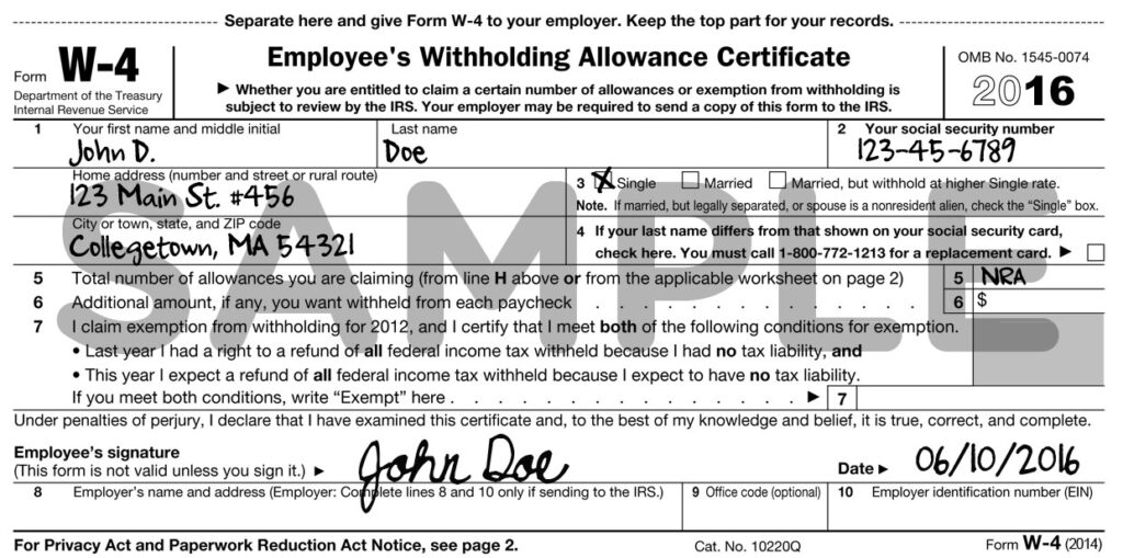 Important Tax Information And Tax Forms InterExchange