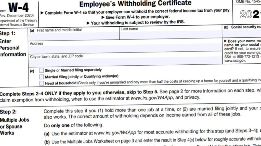 Missouri Employee Withholding Form 2022 WithholdingForm