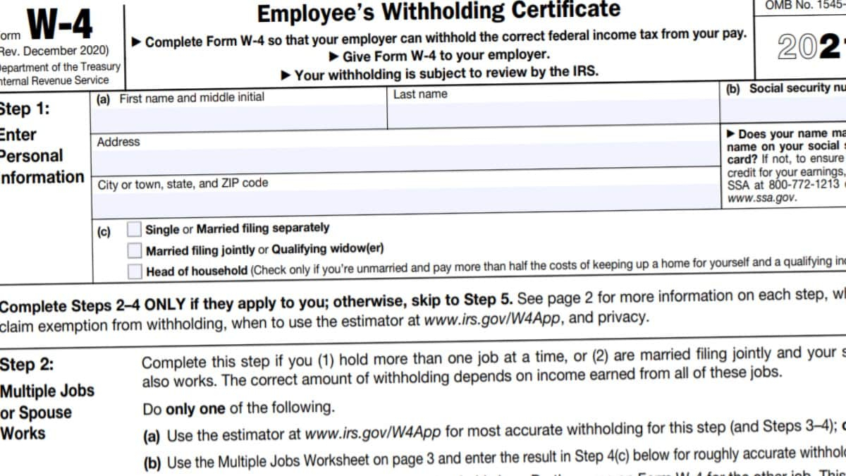 Missouri Employee Withholding Form 2022 WithholdingForm