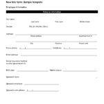 New Employee Forms 1