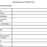 New Employee Information Form What It Is What To Include Free