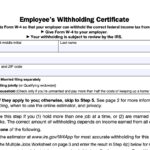 Ohio Department Of Taxation Employee Withholding Form WithholdingForm