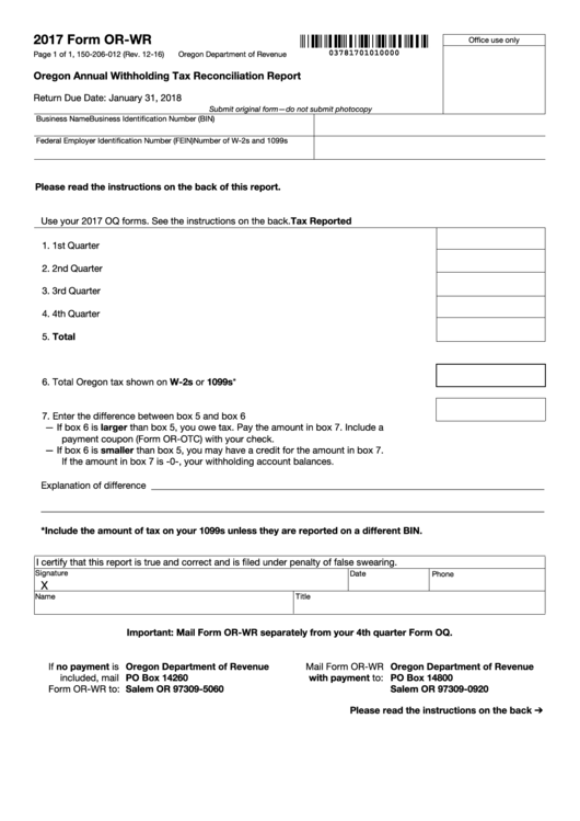 Oregon Employee Withholding Form 2022 Employeeform