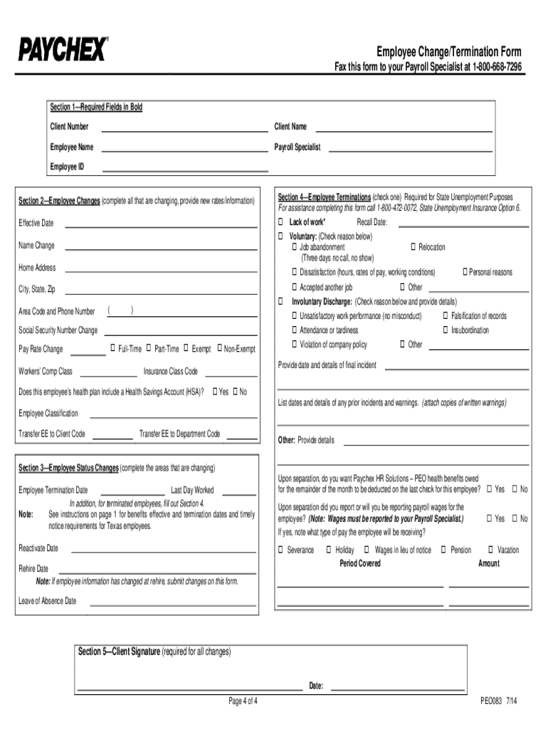 Paychex New Employee Form Fill Out And Sign Printable PDF Template 