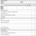 Payroll And Earnings Statement Template Download Printable PDF