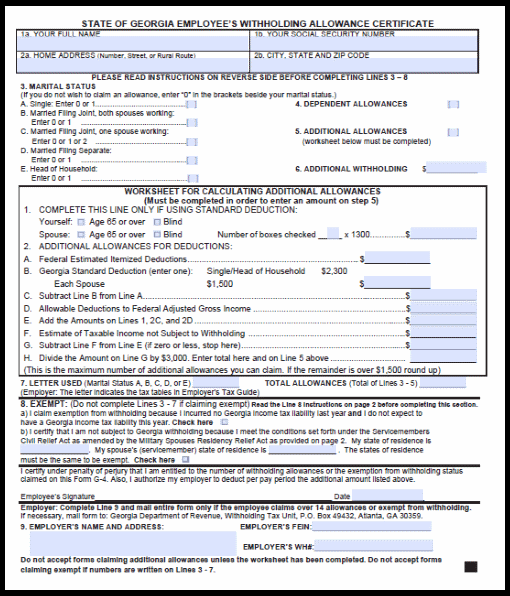 Payroll Forms