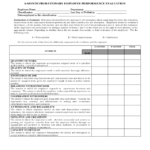 Probationary Employee Performance Evaluation Form Edit Fill Sign