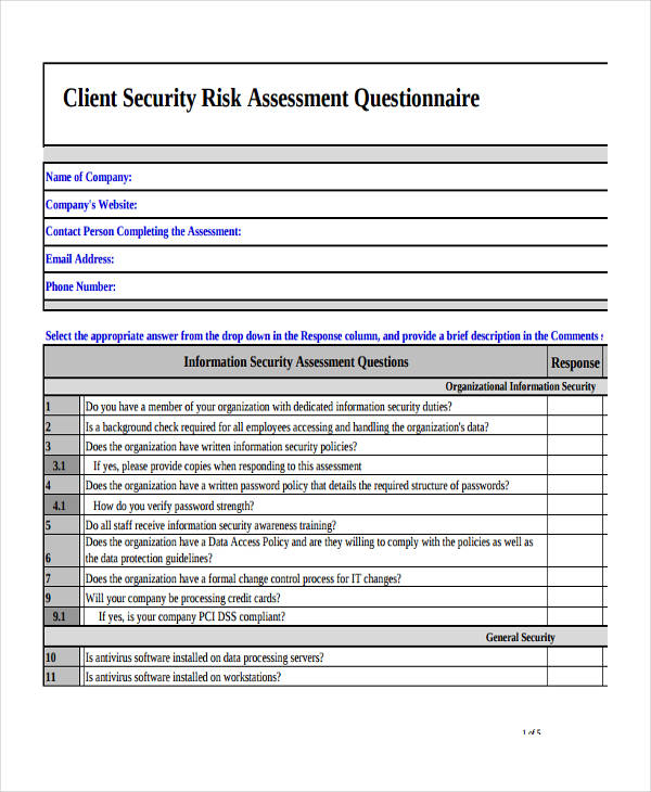 Questionnaire 37 Examples Format Pdf Examples