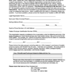 Request For Existing Sales And Use Tax Exemption Form Printable Pdf