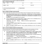 Request For Income Tax Withholding Arlingtonva Printable Pdf Download