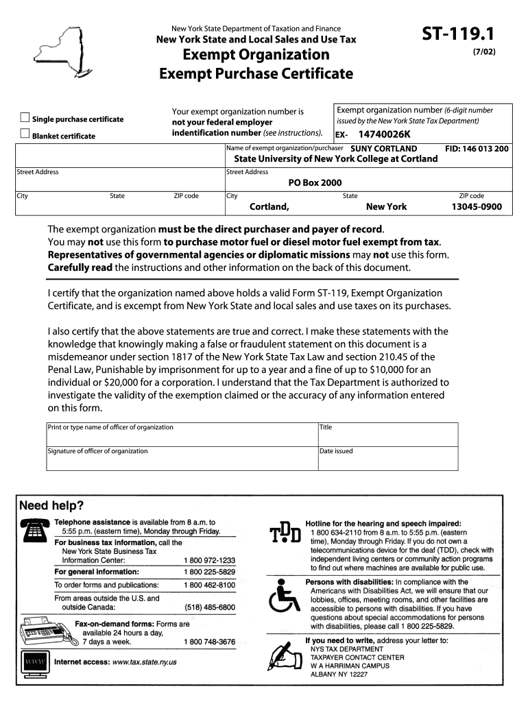 St119 1 Fill Online Printable Fillable Blank PdfFiller