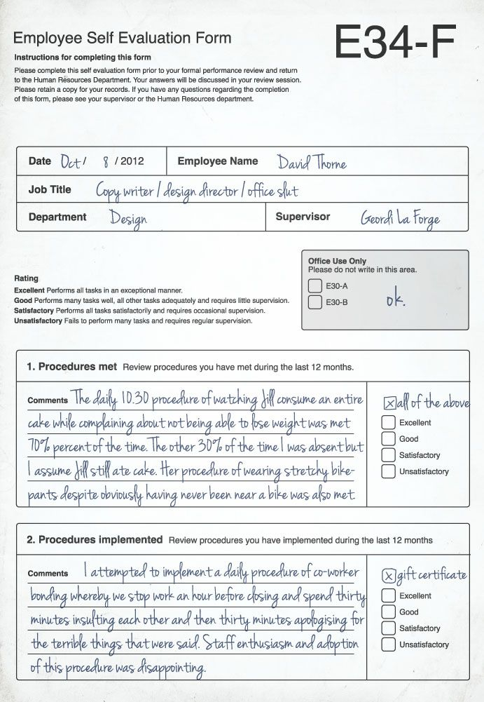 Staff Performance Reviews Evaluation Employee Employee Evaluation