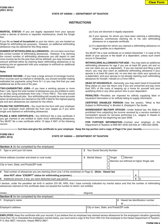 State Tax Withholding Forms Template Free Download Speedy Template