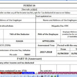 Taxexcel Automated Master Of Form 16 Part B F Income Tax Expectations