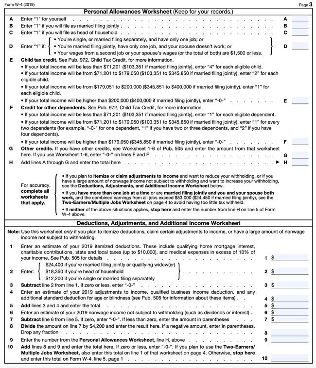 What Tax Form Does A New Employee Fill Out 2022 Employeeform