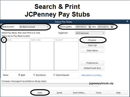 Www jcpassociates JCPenney Kiosk Employee Portal